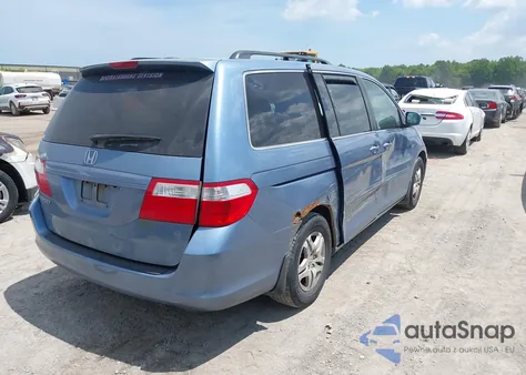 2007 Honda Odyssey Ex-L from USA, damaged, VIN 5FNRL38787B142724